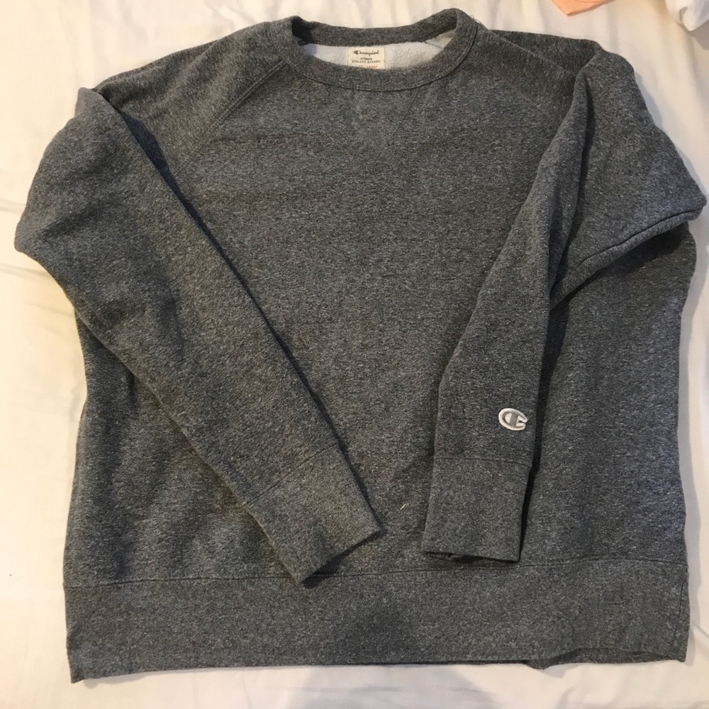 AUTHENTIC CHAMPION CREWNECK SWEATSHIRT- LARGE